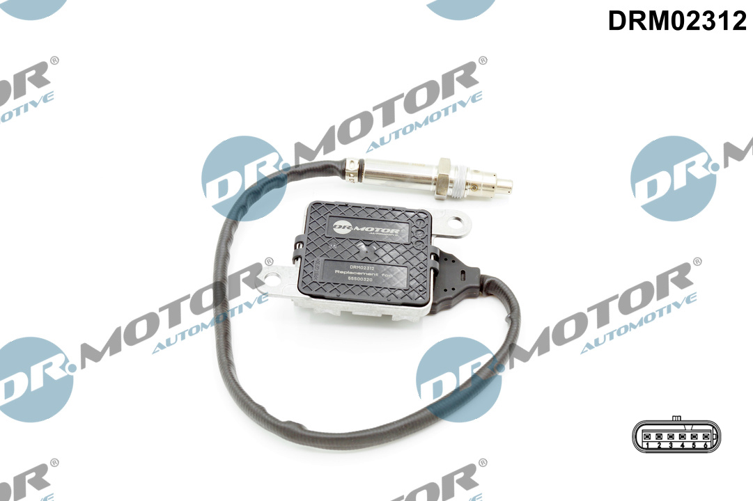 DR.MOTOR AUTOMOTIVE NOx-sensor, NOx-katalysator drm02312 efter katalysator for OPEL