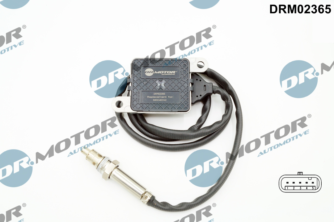 DR.MOTOR AUTOMOTIVE NOx-sensor, NOx-katalysator drm02365 efter SCR-katalysator for IVECO