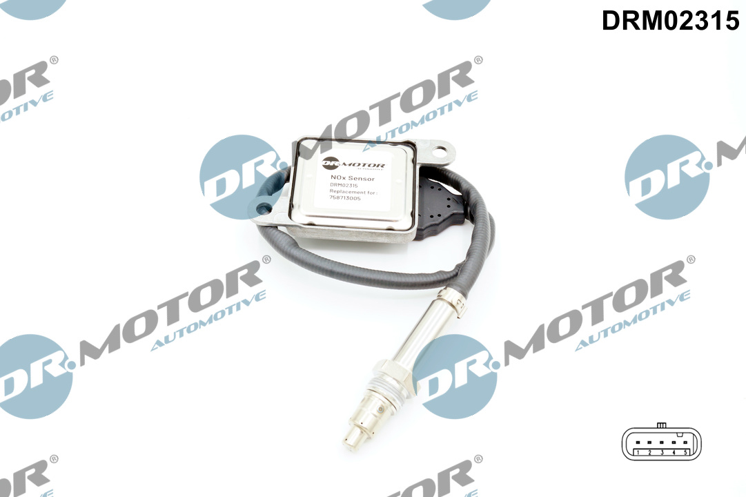 DR.MOTOR AUTOMOTIVE NOx-sensor, NOx-katalysator drm02315 efter katalysator for BMW