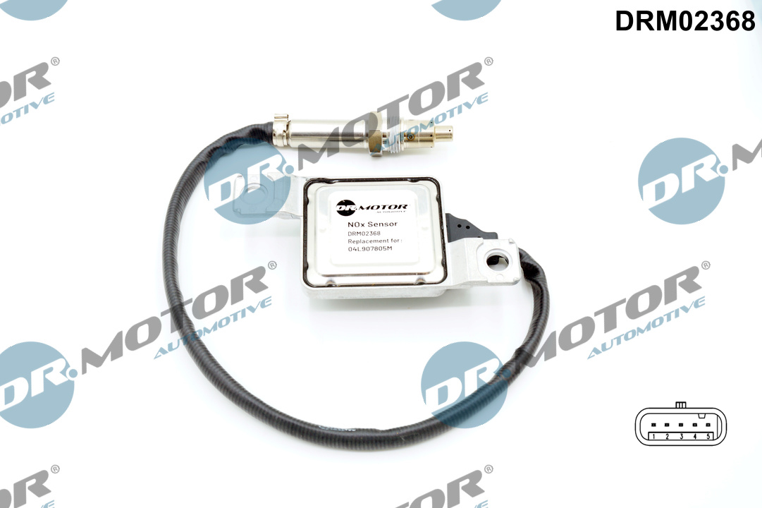 DR.MOTOR AUTOMOTIVE NOx-sensor, NOx-katalysator drm02368 efter partikelfilter for VW