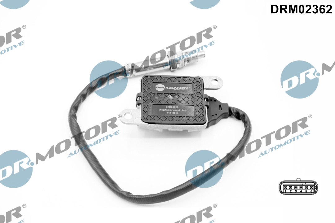DR.MOTOR AUTOMOTIVE NOx-sensor, NOx-katalysator drm02362 efter SCR-katalysator for OPEL