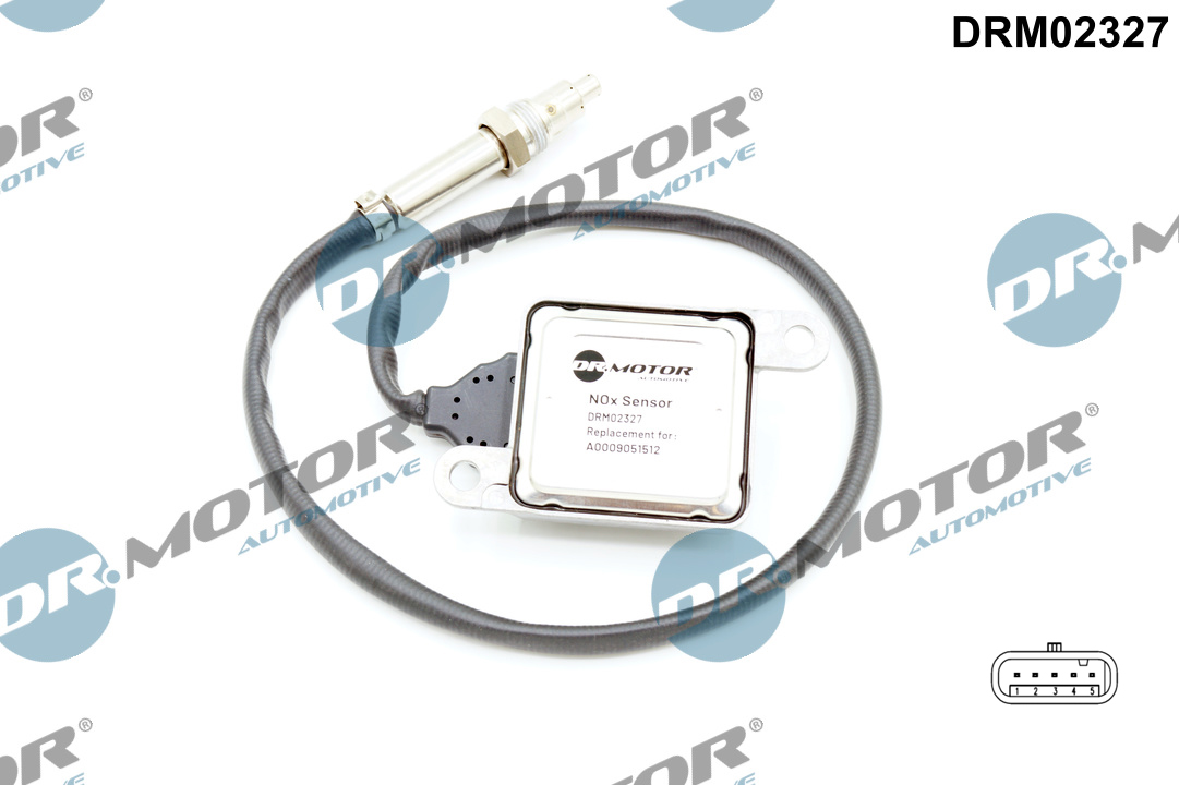 DR.MOTOR AUTOMOTIVE NOx-sensor, NOx-katalysator drm02327 efter SCR-katalysator for MERCEDES-BENZ