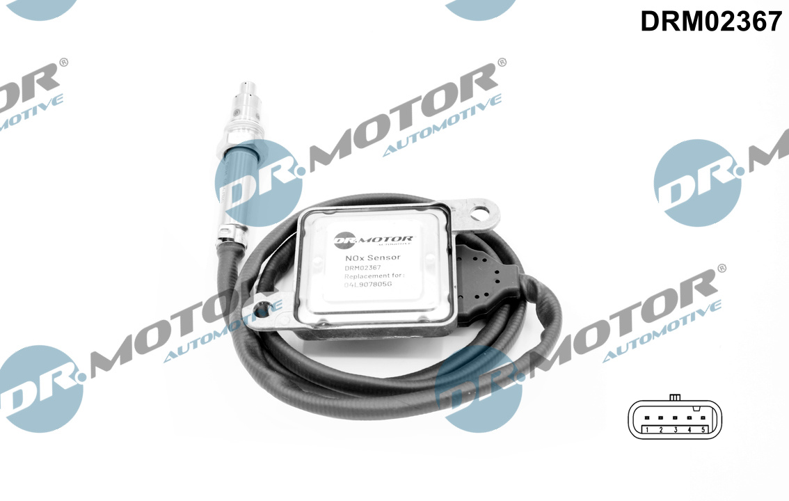 DR.MOTOR AUTOMOTIVE NOx-sensor, NOx-katalysator drm02367 foran katalysatoren for VW