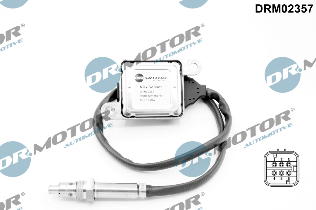 DR.MOTOR AUTOMOTIVE NOx-sensor, NOx-katalysator drm02357 foran SCR-katalysator for VAUXHALL