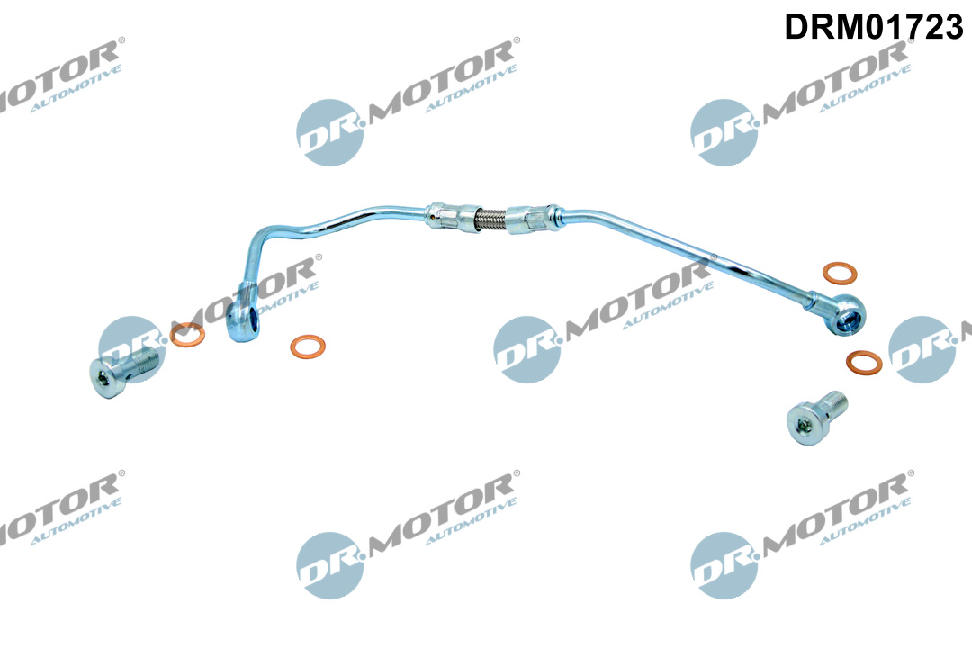 DR.MOTOR AUTOMOTIVE Olierør, turbolader DRM01723 for OPEL FIAT