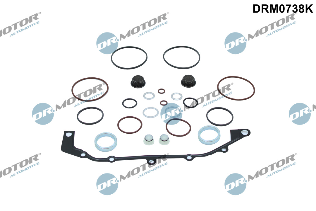 DR.MOTOR AUTOMOTIVE Pakningssæt, styrehus drm0738k oppe for BMW