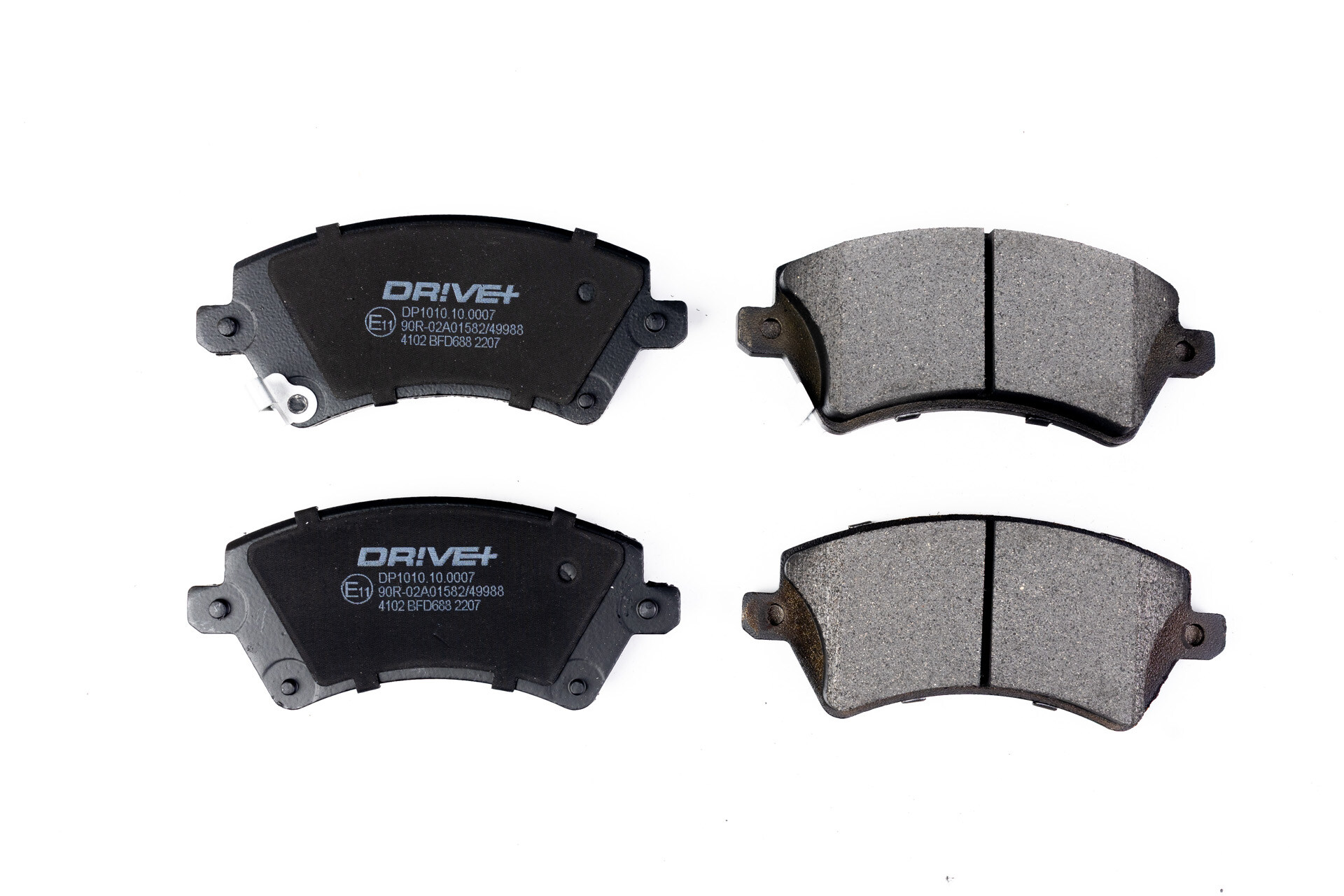 DR!VE+ Bremseklodser dp1010100007 foraksel for TOYOTA