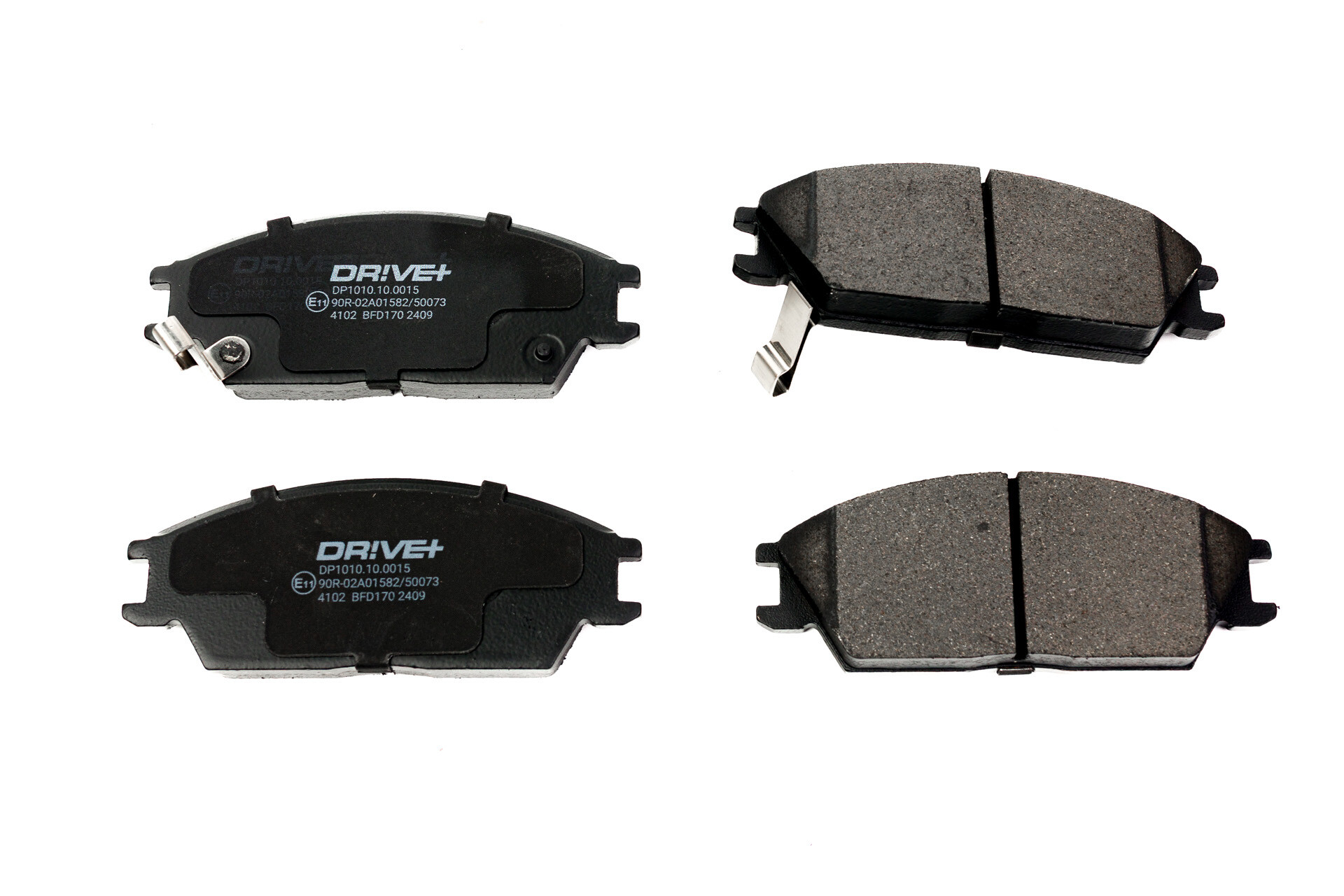 DR!VE+ Bremseklodser dp1010100015 foraksel for HONDA HYUNDAI