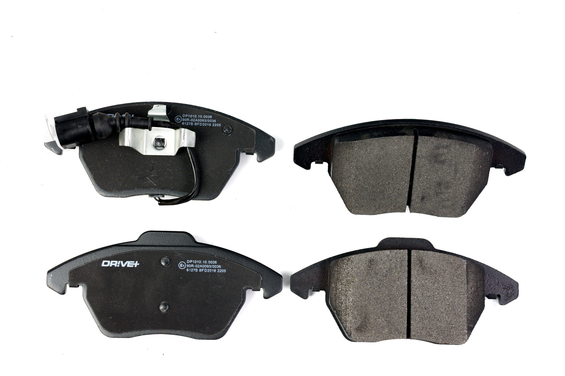 DR!VE+ Bremseklodser dp1010100036 foraksel for VW AUDI SKODA (SVW) VW (FAW)