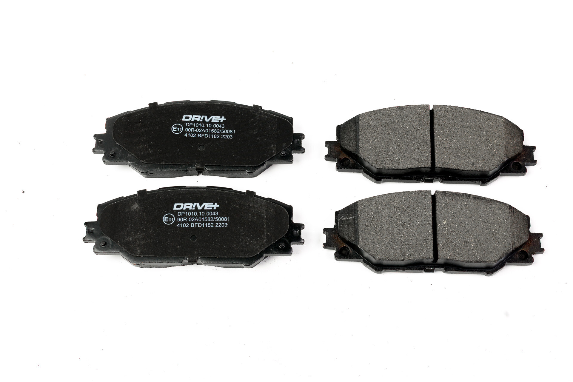 DR!VE+ Bremseklodser dp1010100043 foraksel for PONTIAC TOYOTA