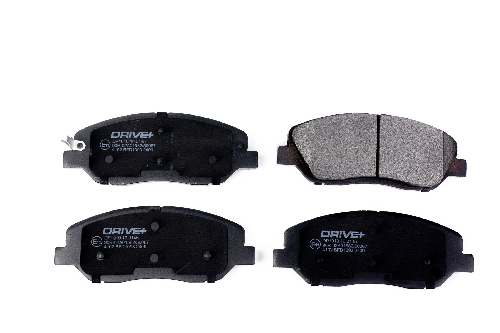 DR!VE+ Bremseklodser dp1010100145 foraksel for SSANGYONG HYUNDAI KIA