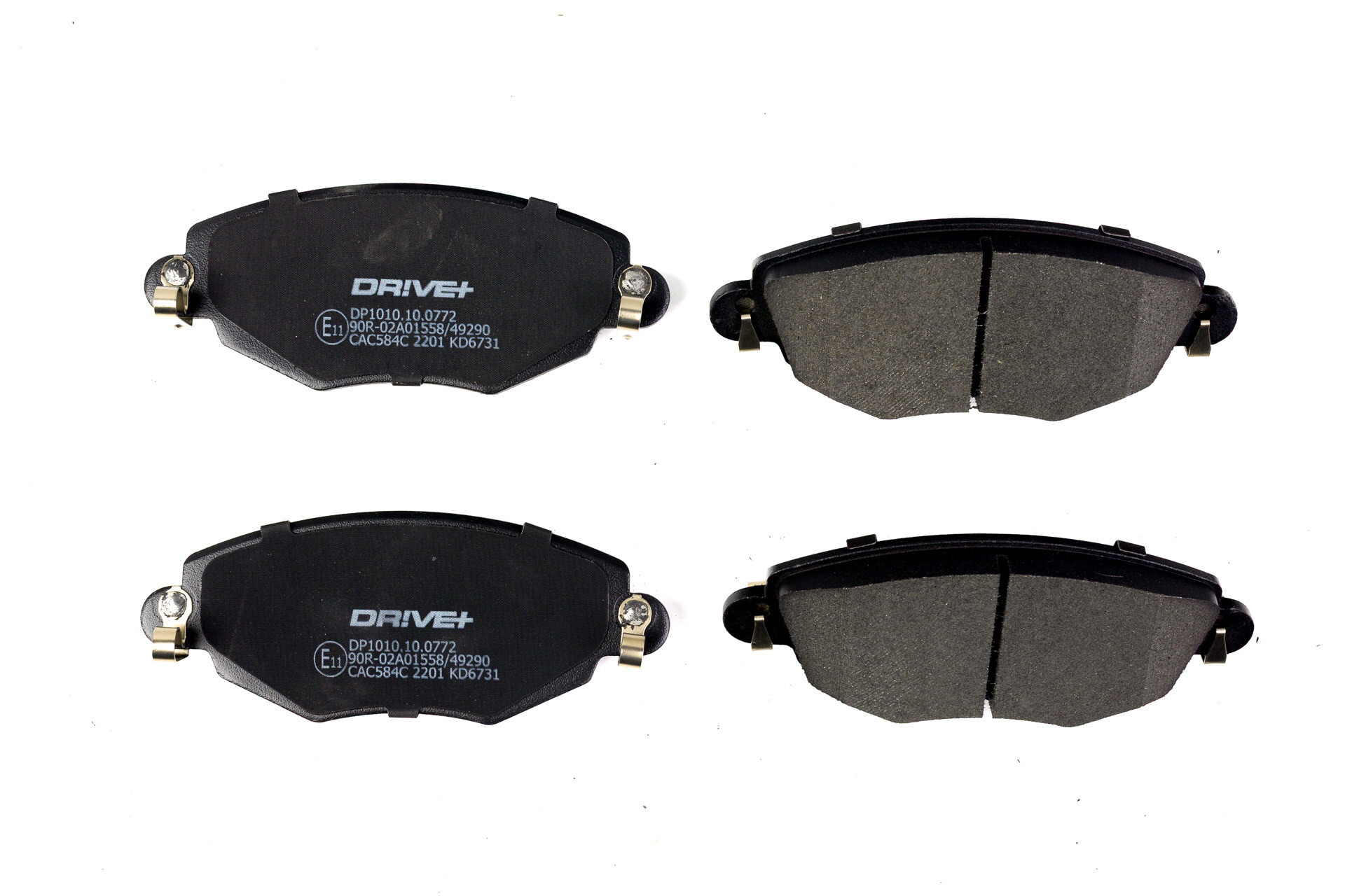DR!VE+ Bremseklodser dp1010100772 foraksel for FORD JAGUAR