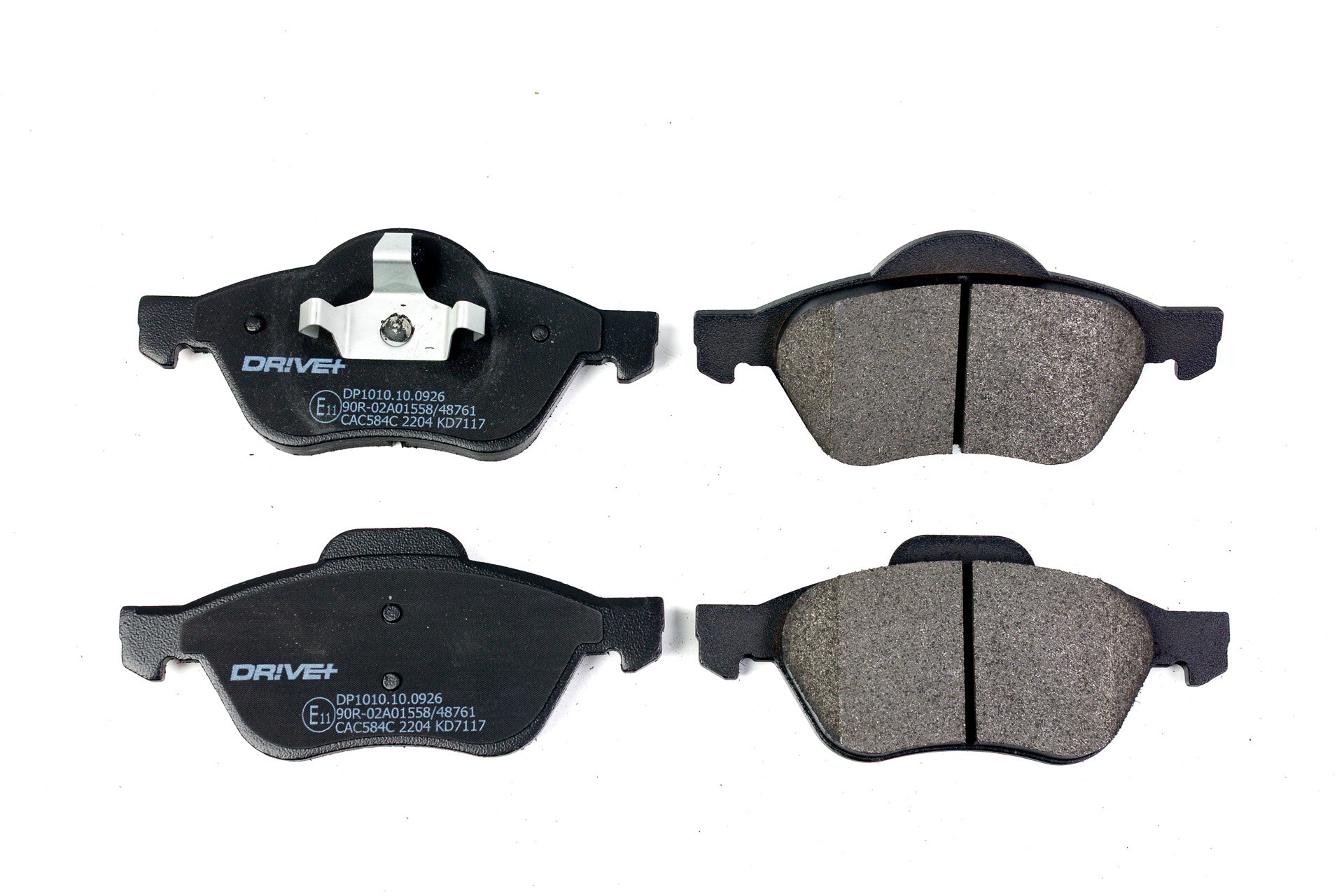 DR!VE+ Bremseklodser dp1010100926 foraksel for RENAULT