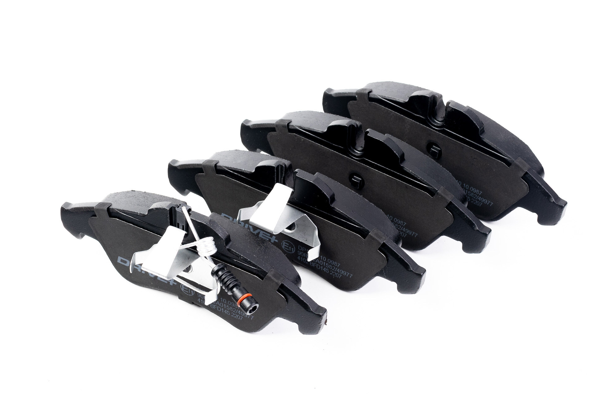 DR!VE+ Bremseklodser dp1010100987 foraksel for DODGE MERCEDES-BENZ VW