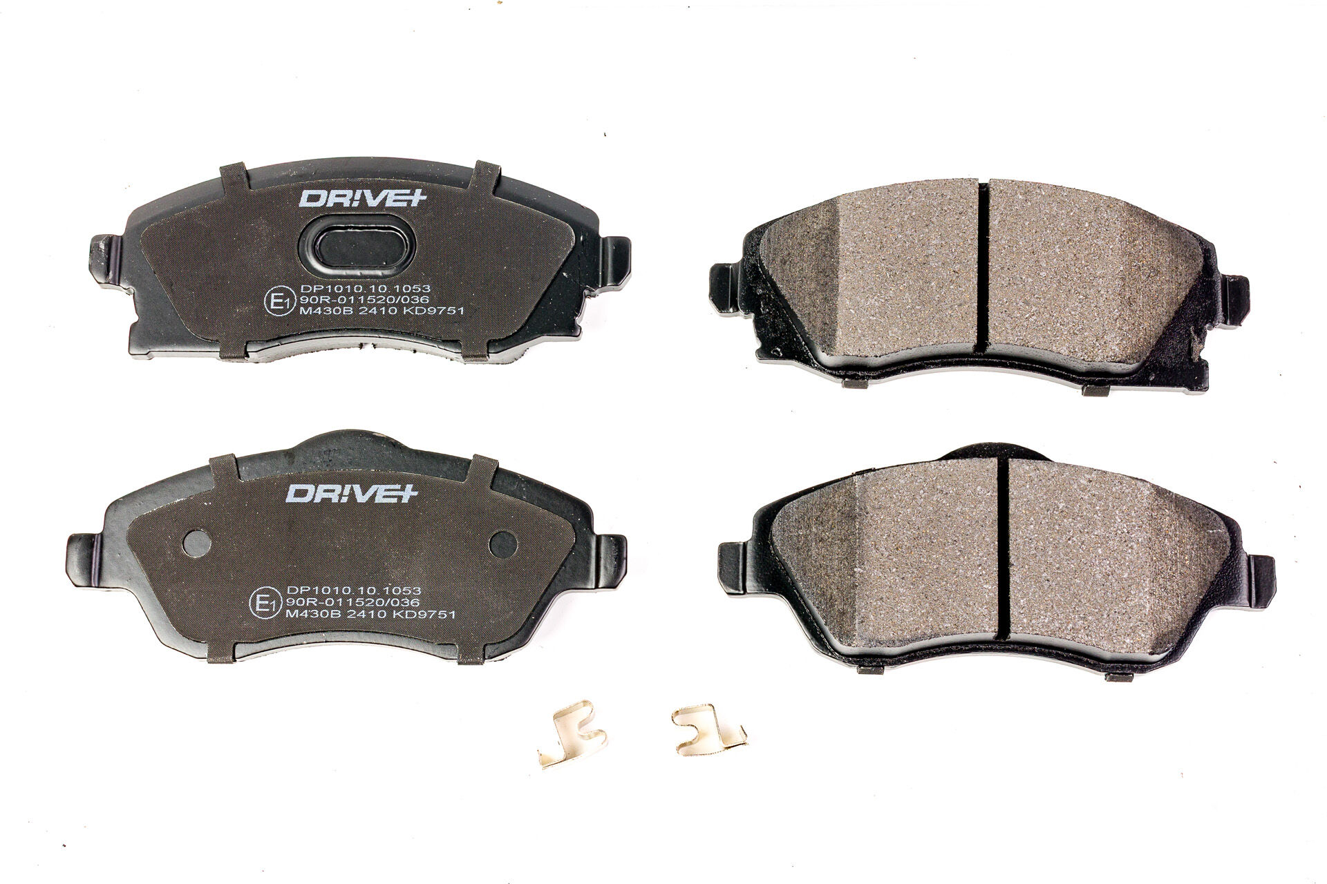 DR!VE+ Bremseklodser dp1010101053 foraksel for VAUXHALL OPEL