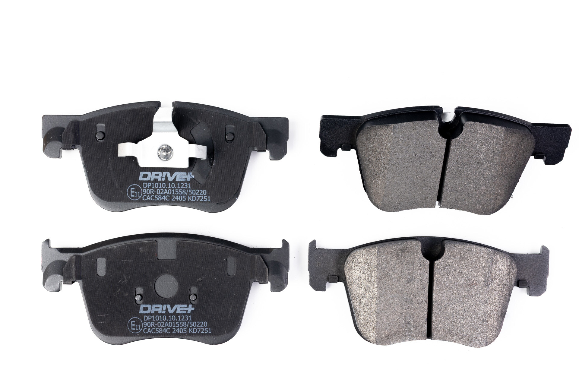 DR!VE+ Bremseklodser dp1010101231 foraksel for VAUXHALL DS TOYOTA