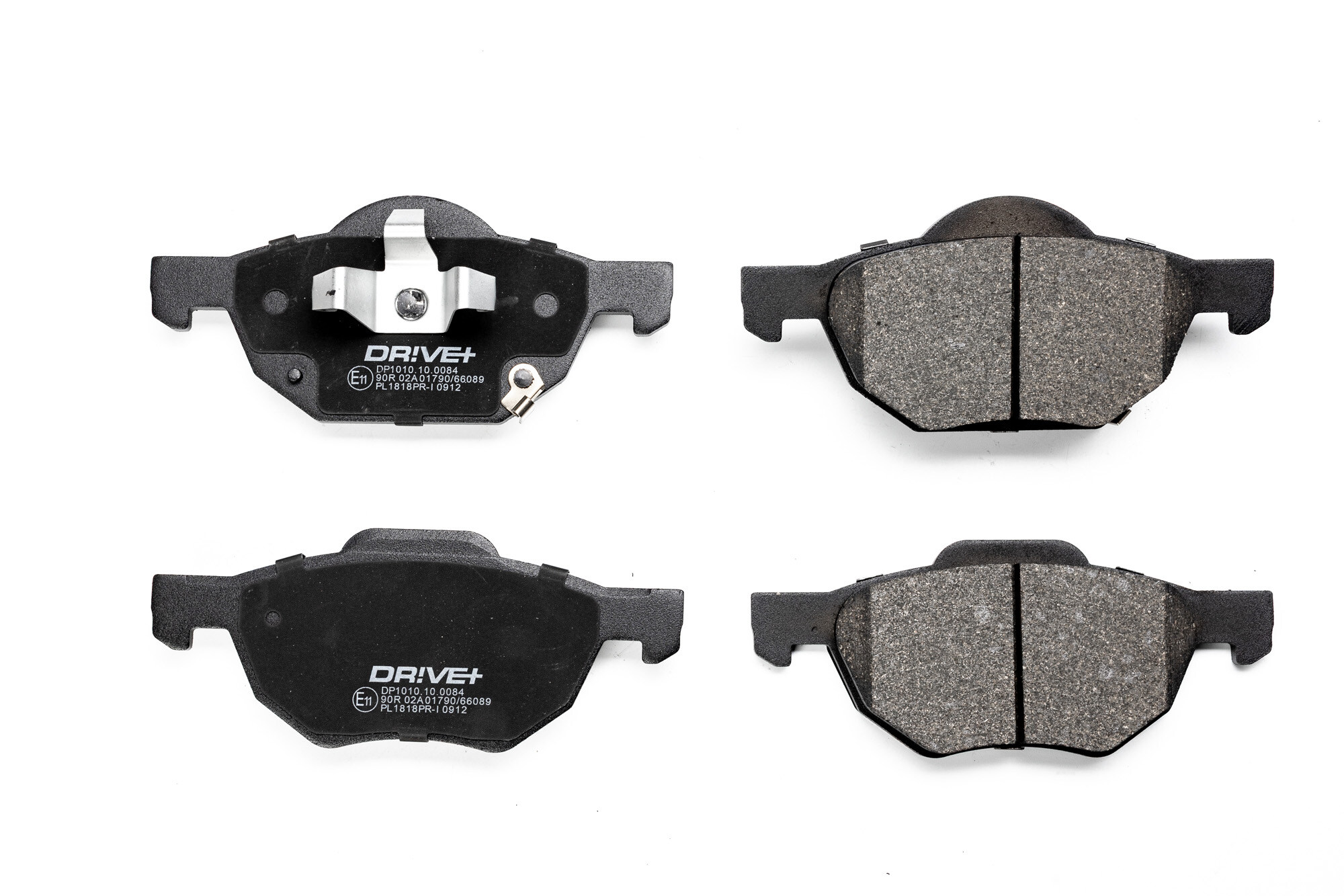 DR!VE+ Bremseklodser dp1010100084 foraksel for HONDA