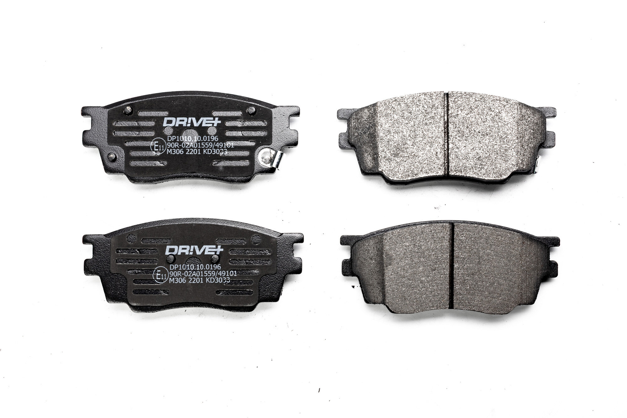 DR!VE+ Bremseklodser dp1010100196 foraksel for MAZDA MITSUBISHI