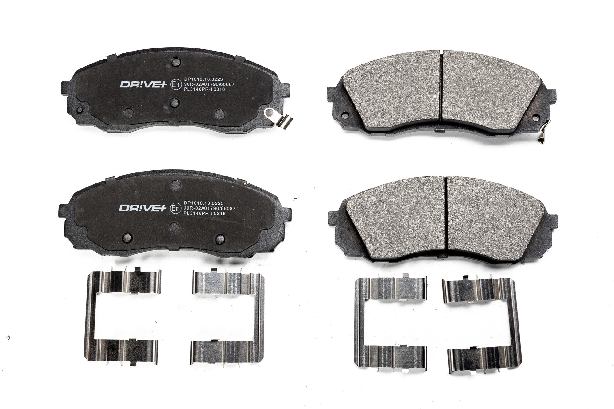 DR!VE+ Bremseklodser dp1010100223 foraksel for KIA HYUNDAI