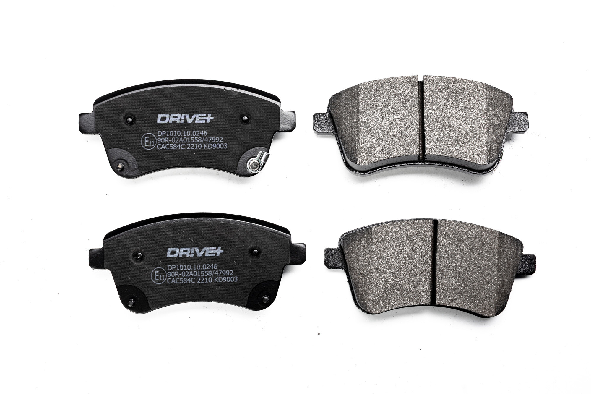 DR!VE+ Bremseklodser dp1010100246 foraksel for KIA KIA (DYK)