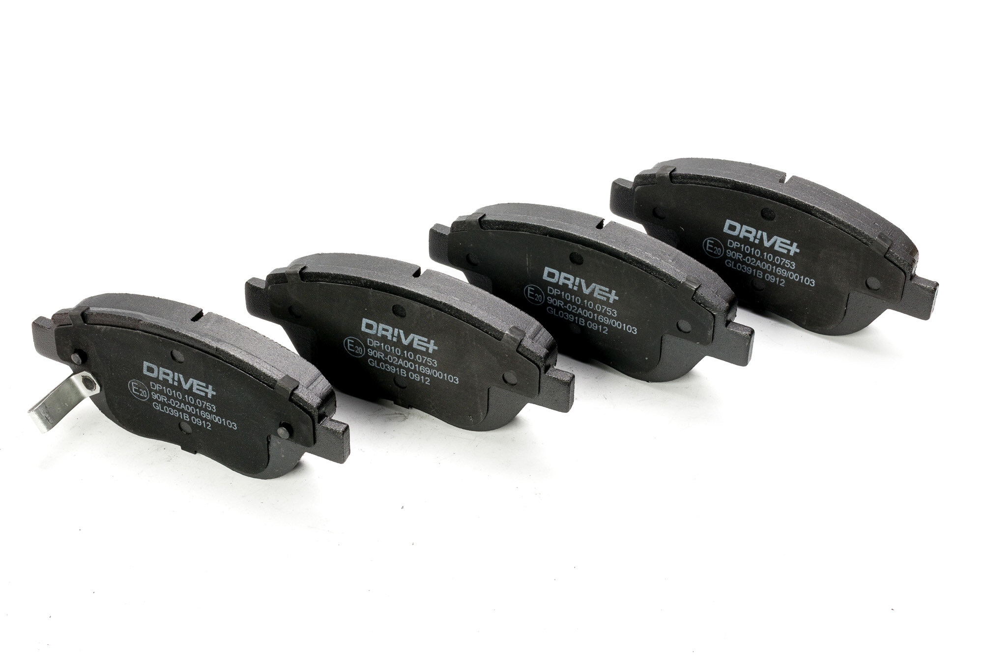DR!VE+ Bremseklodser dp1010100753 foraksel for OPEL VAUXHALL FIAT