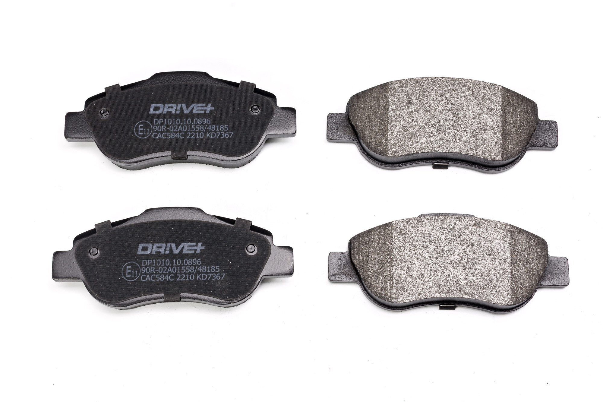 DR!VE+ Bremseklodser dp1010100896 foraksel for FIAT