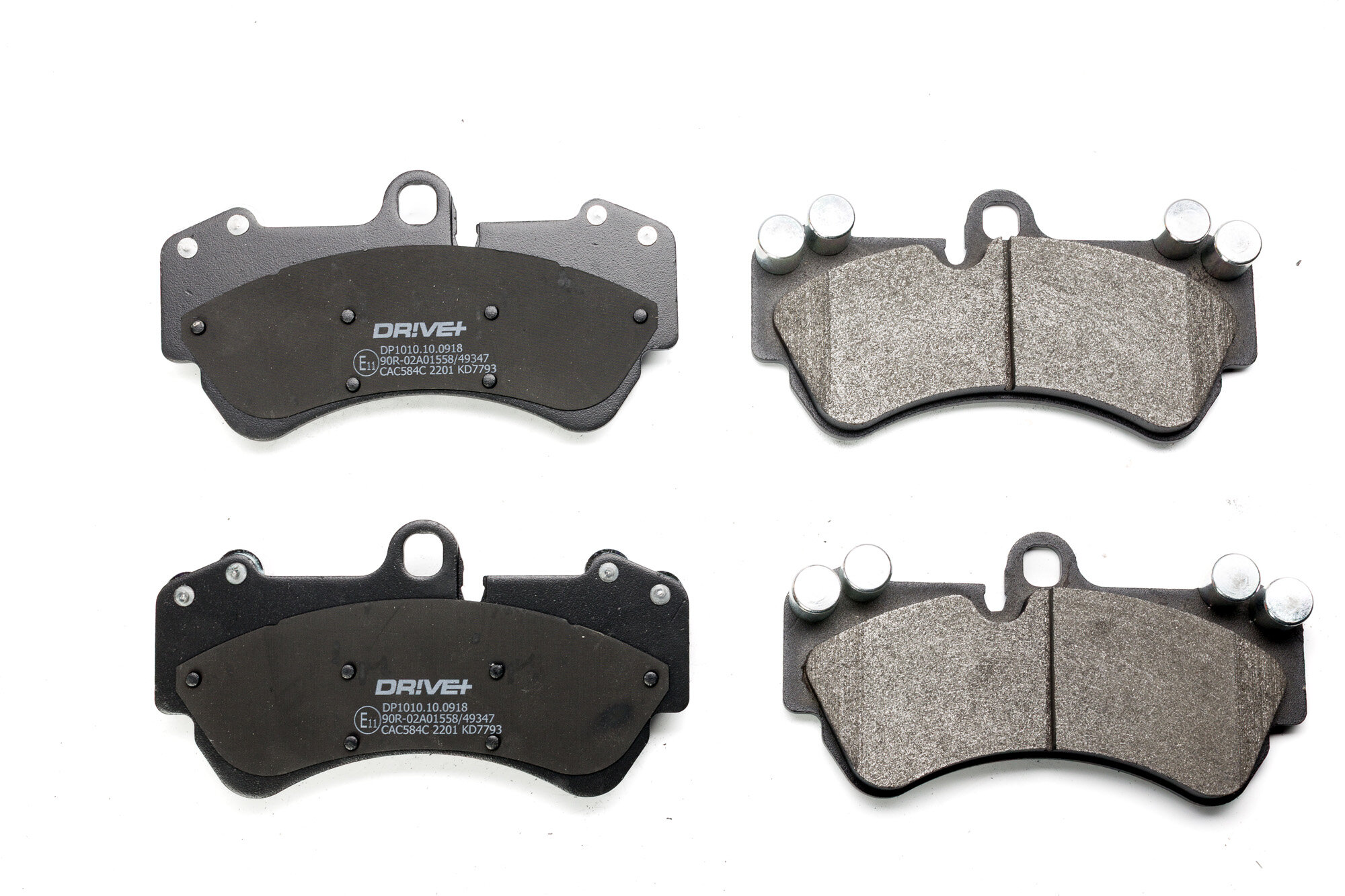 DR!VE+ Bremseklodser dp1010100918 foraksel for PORSCHE VW MERCEDES-BENZ