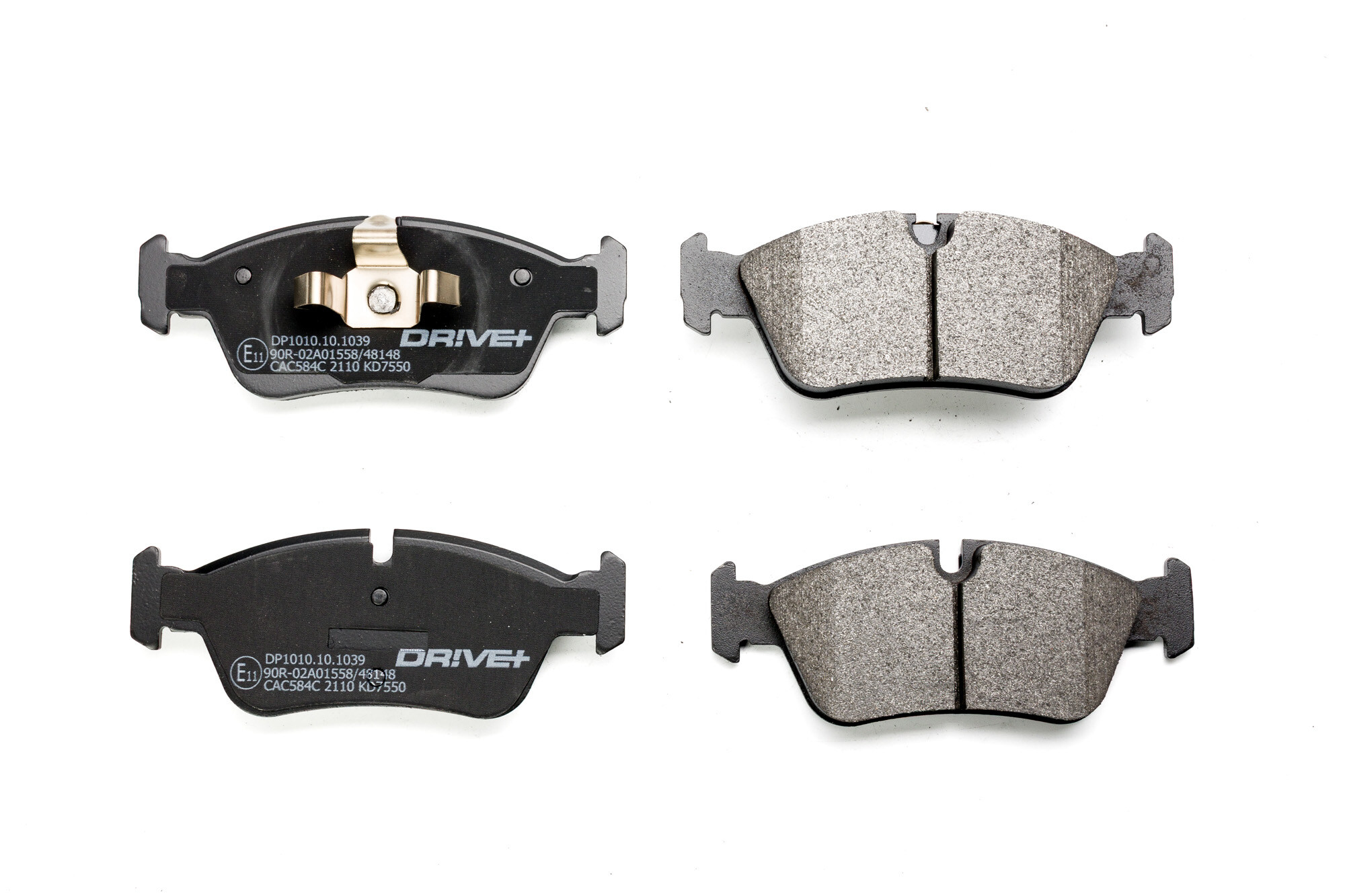DR!VE+ Bremseklodser dp1010101039 foraksel for BMW BMW (BRILLIANCE)