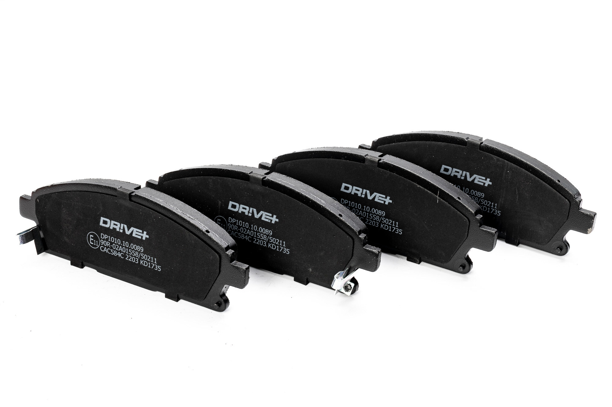 DR!VE+ Bremseklodser dp1010100089 foraksel for ISUZU NISSAN INFINITI HONDA ACURA