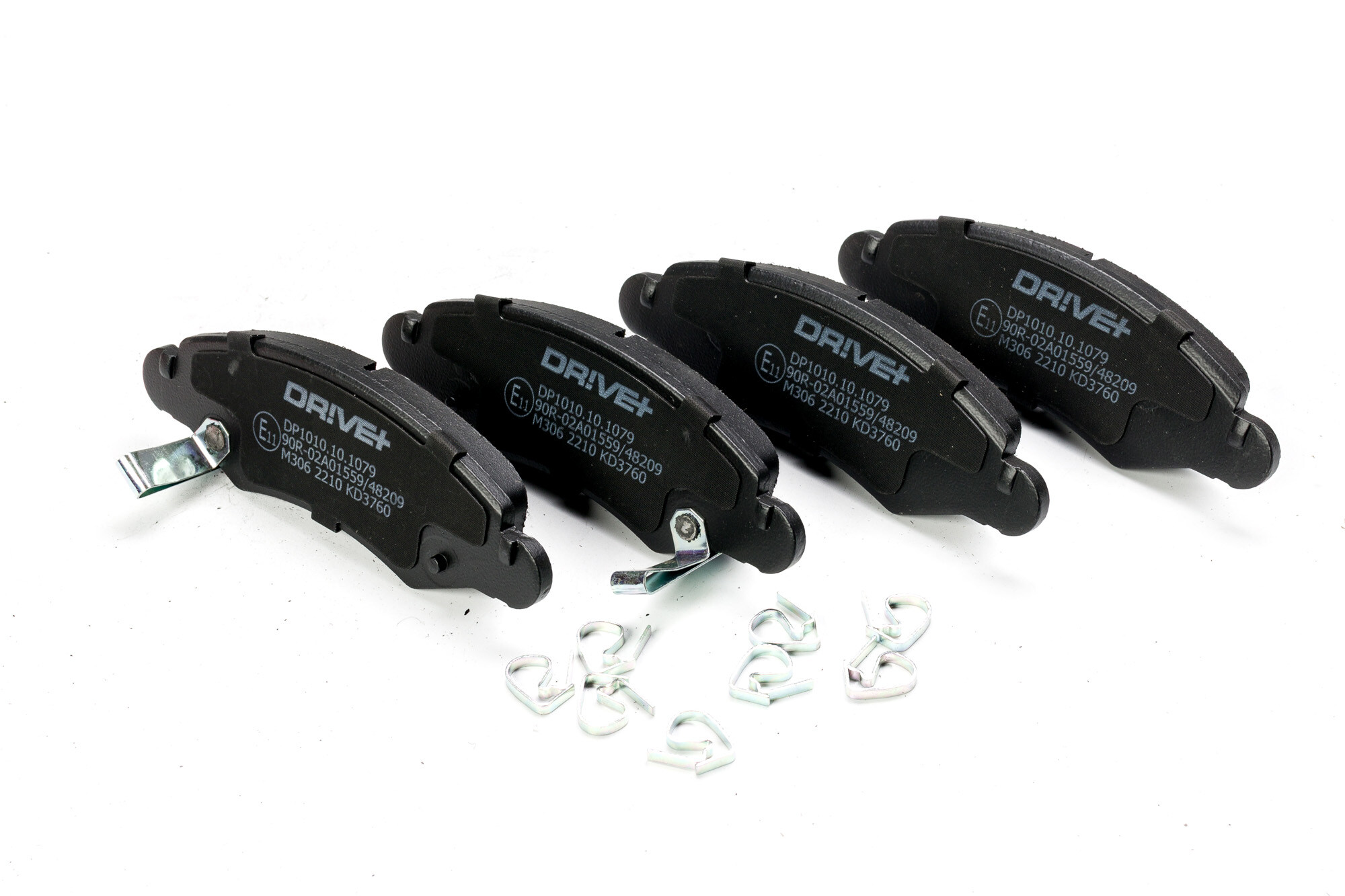 DR!VE+ Bremseklodser dp1010101079 foraksel for VAUXHALL OPEL SUZUKI