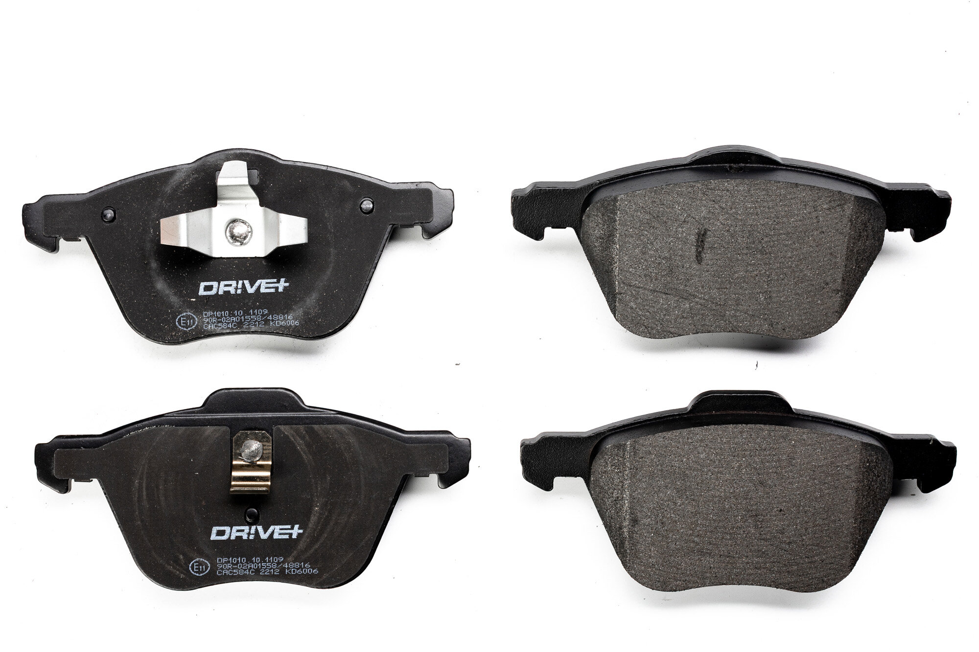 DR!VE+ Bremseklodser dp1010101109 foraksel for FORD VW SEAT