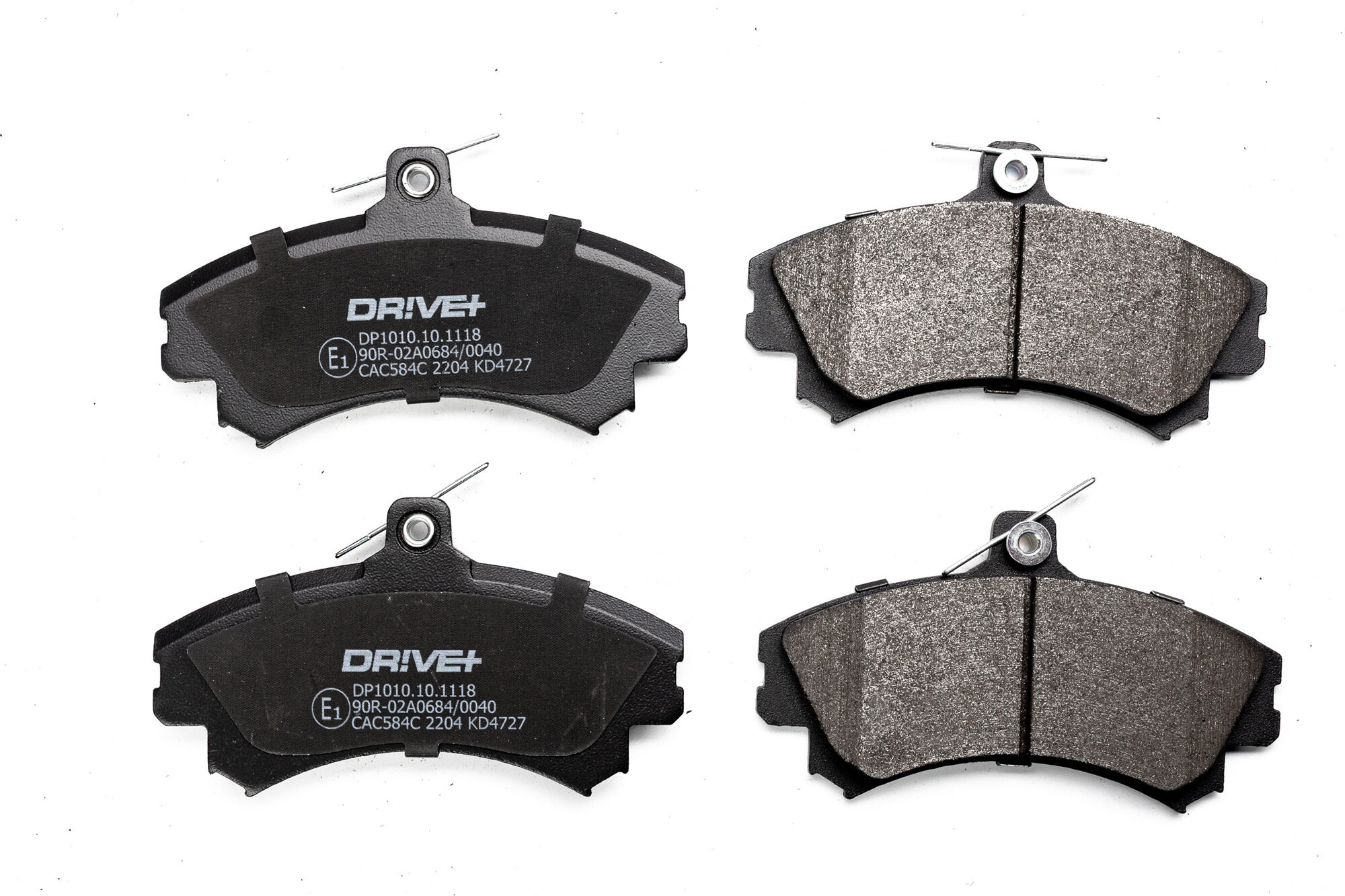 DR!VE+ Bremseklodser dp1010101118 foraksel for MITSUBISHI SMART