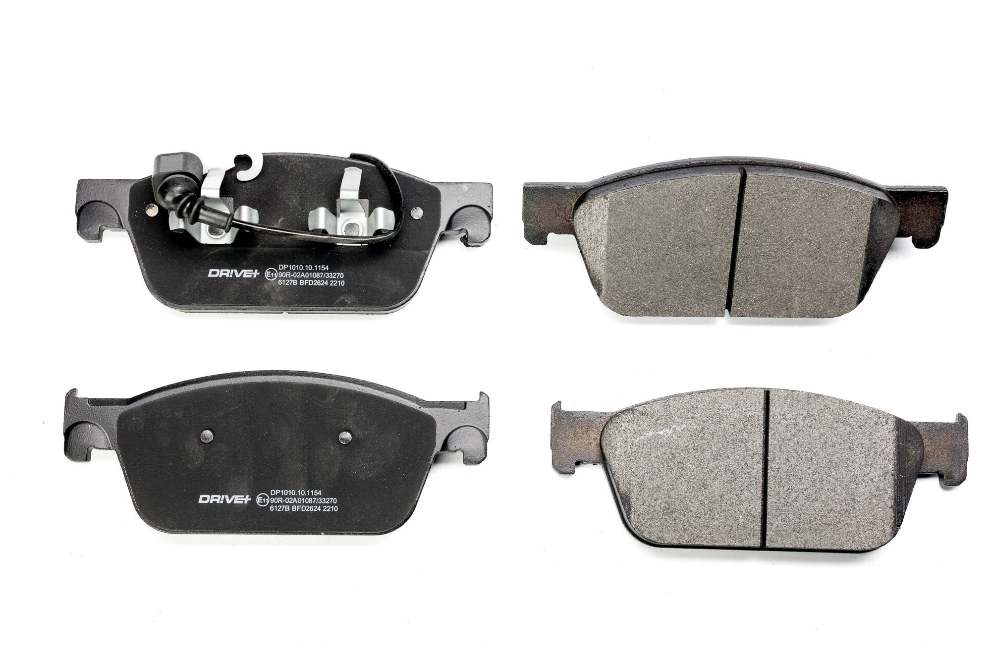 DR!VE+ Bremseklodser dp1010101154 foraksel for SKODA VW