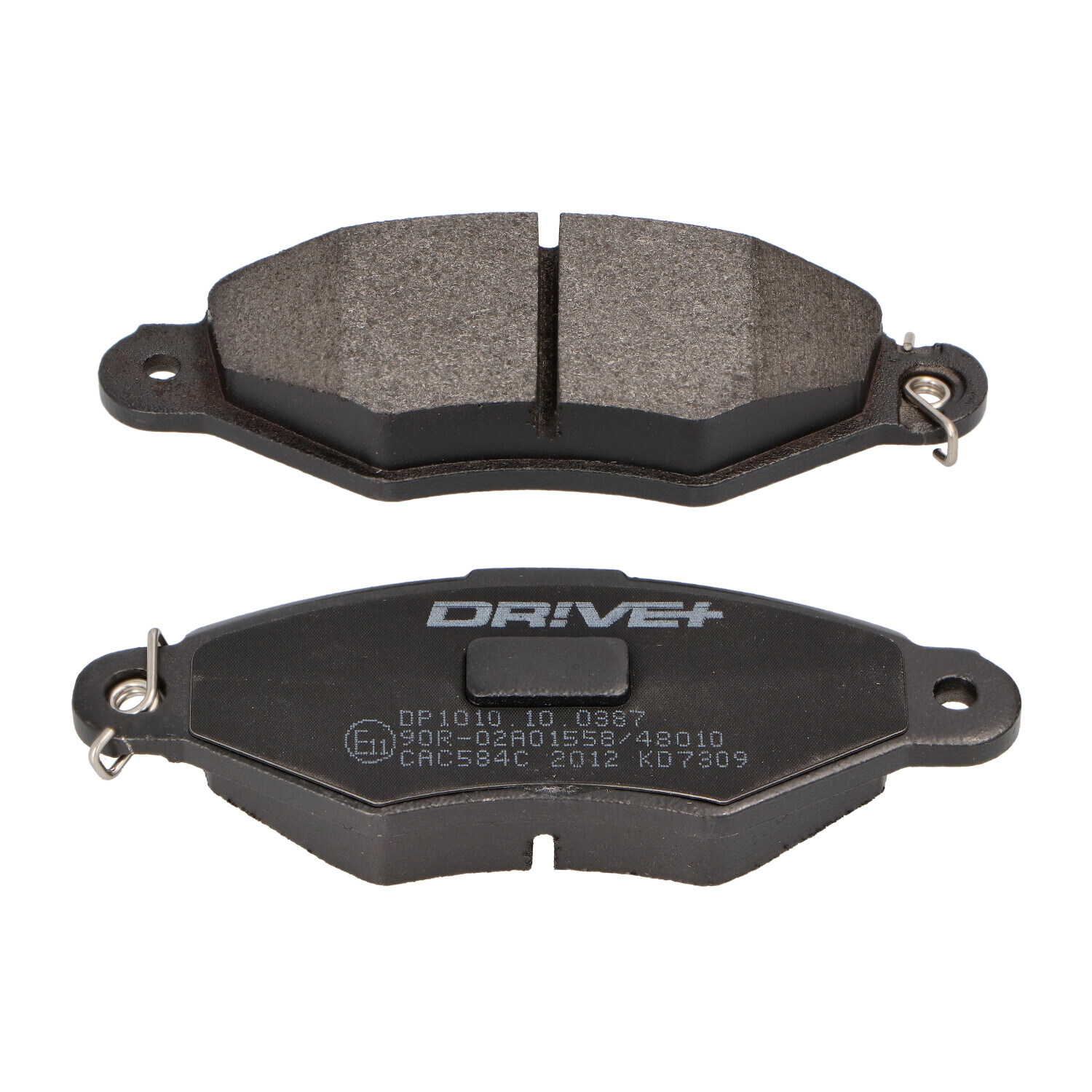 DR!VE+ Bremseklodser dp1010100387 foraksel for CITROËN NISSAN RENAULT
