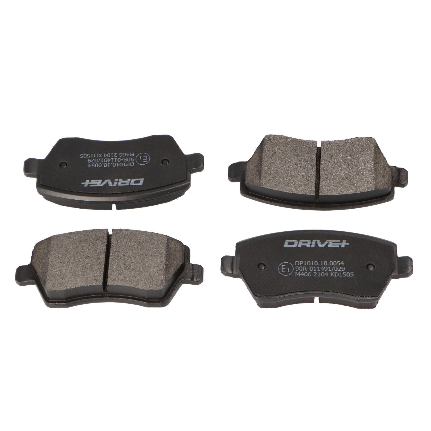 DR!VE+ Bremseklodser dp1010100054 foraksel for OPEL VAUXHALL MERCEDES-BENZ NISSAN SUZUKI LADA DACIA RENAULT