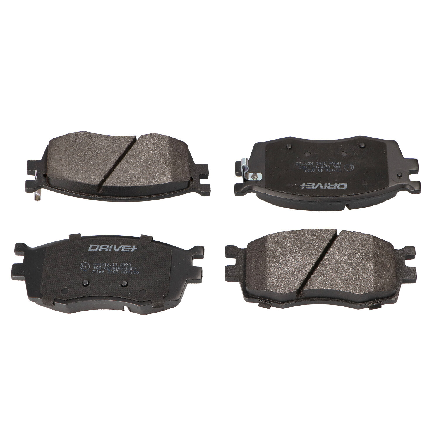 DR!VE+ Bremseklodser dp1010100093 foraksel for HYUNDAI KIA (DYK) KIA
