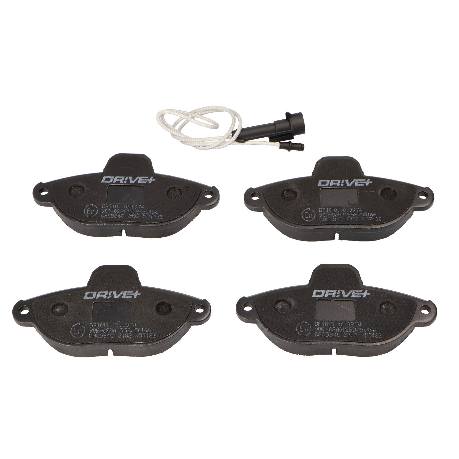 DR!VE+ Bremseklodser dp1010100974 foraksel for FORD LANCIA FIAT
