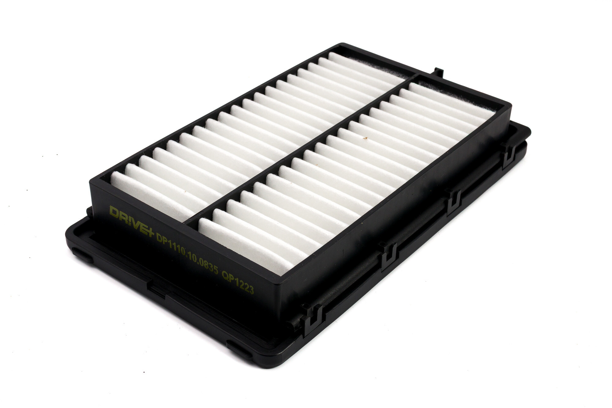 DR!VE+ Luftfilter dp1110100835 Filterindsats height_mm_209|Højde [mm]|44 length_mm_203|Længde [mm]|280 width_mm_206|Bredde [mm]|161 44mm for KIA