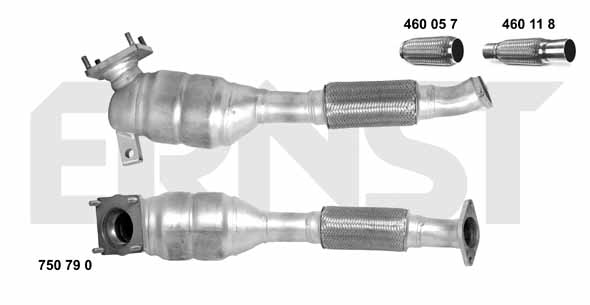 ERNST Katalysator 750790 for FORD