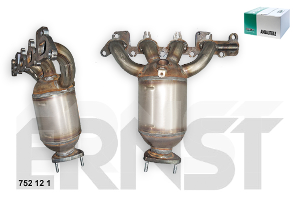 ERNST Manifouldkatalysator 752121 for OPEL GENERAL MOTORS