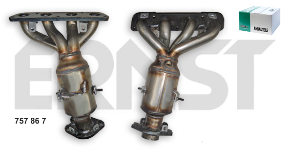 ERNST Manifouldkatalysator 757867 for TOYOTA