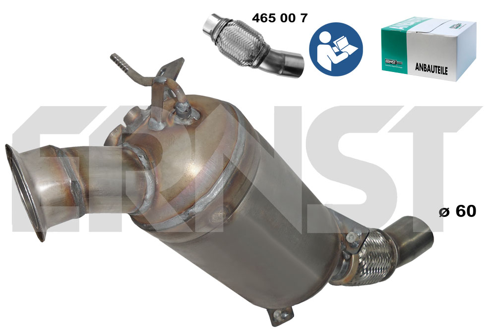 ERNST Sod-/partikelfilter, udstødningssystem 910057 for BMW