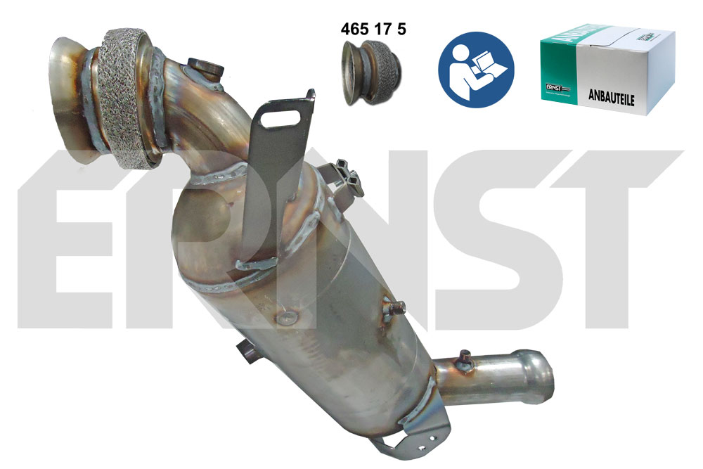 ERNST Sod-/partikelfilter, udstødningssystem 910156 for MERCEDES-BENZ
