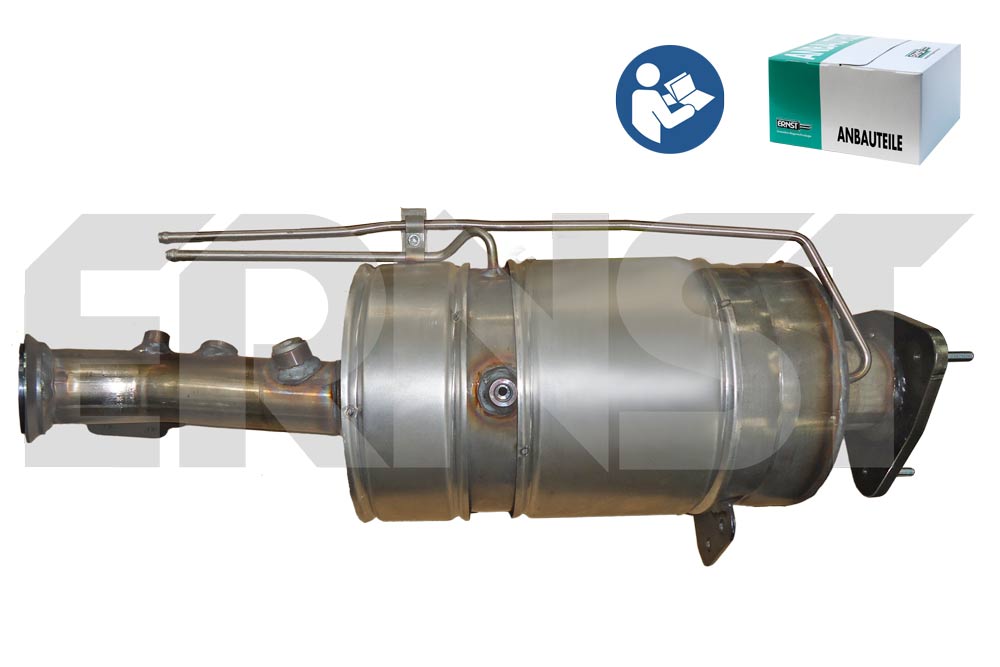 ERNST Sod-/partikelfilter, udstødningssystem 910712 for IVECO