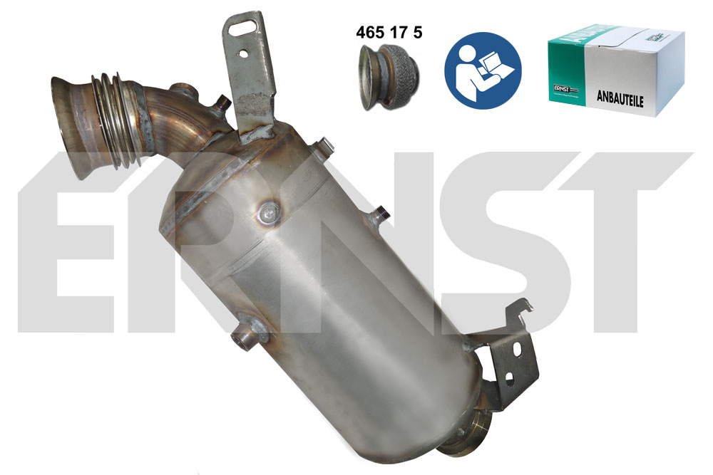 ERNST Sod-/partikelfilter, udstødningssystem 910996 for MERCEDES-BENZ