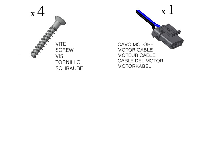 MIRAGLIO Vinduesløfter 301764 højre for FORD