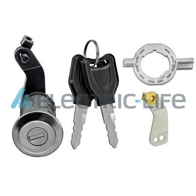 ELECTRIC LIFE Låsecylindersæt zr80592 for RENAULT
