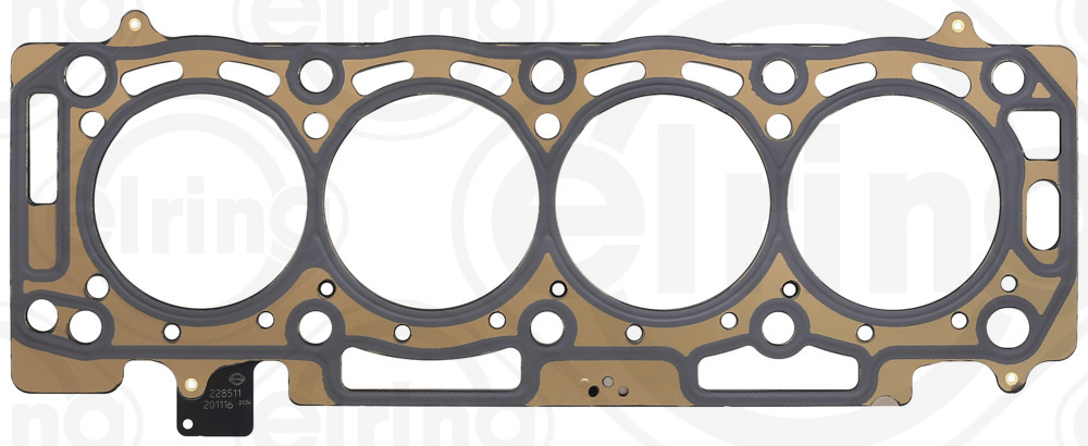 ELRING Pakning, topstykke 228512 for FORD OPEL DS TOYOTA