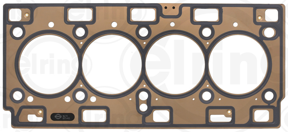 ELRING Pakning, topstykke 517412 for OPEL DACIA
