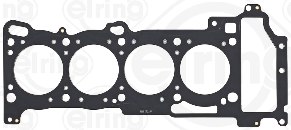 ELRING Pakning, topstykke 792430 for NISSAN
